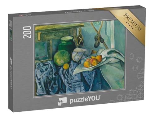 puzzleYOU: Puzzle 200 Teile „Paul Cézanne - Stilleben mit einem Ingwerglas und Auberginen“ puzzleYOU: Puzzle 200 Teile „Paul Cézanne - Stilleben mit einem Ingwerglas und Auberginen“ von puzzleYOU