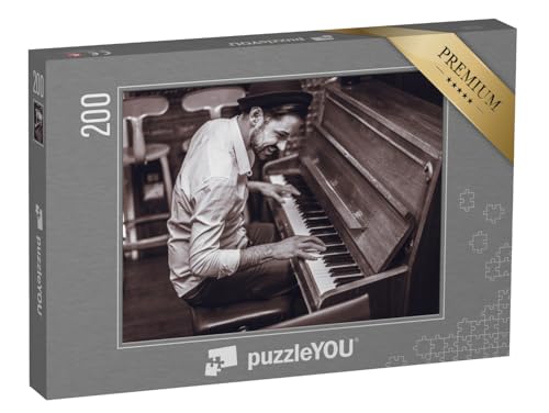 puzzleYOU: Puzzle 200 Teile „Piano Man: Junger Künstler am Klavier“ – aus der Puzzle-Kollektion Musik, Menschen puzzleYOU: Puzzle 200 Teile „Piano Man: Junger Künstler am Klavier“ – aus der Puzzle-Kollektion Musik, Menschen von puzzleYOU