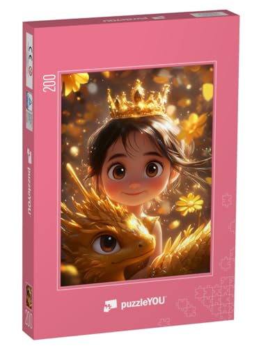 puzzleYOU: Puzzle 200 Teile „Prinzessin Olyndra und der Zauber des goldenen Drachen“ puzzleYOU: Puzzle 200 Teile „Prinzessin Olyndra und der Zauber des goldenen Drachen“ von puzzleYOU