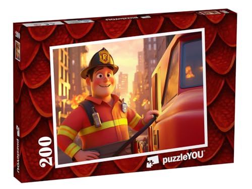 puzzleYOU: Puzzle 200 Teile „Retten, löschen, Bergen, schützen“ – aus der Puzzle-Kollektion Kinderpuzzle puzzleYOU: Puzzle 200 Teile „Retten, löschen, Bergen, schützen“ – aus der Puzzle-Kollektion Kinderpuzzle von puzzleYOU