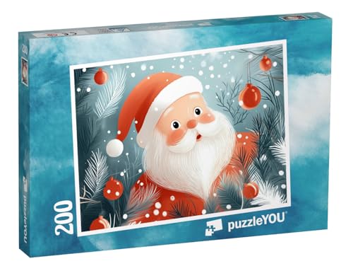 puzzleYOU: Puzzle 200 Teile „Santa im Winterland“ – aus der Puzzle-Kollektion Kinderpuzzle puzzleYOU: Puzzle 200 Teile „Santa im Winterland“ – aus der Puzzle-Kollektion Kinderpuzzle von puzzleYOU