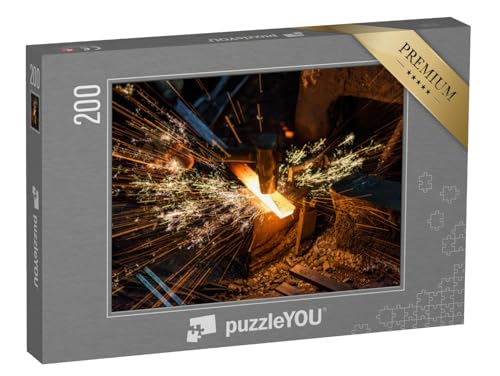 puzzleYOU: Puzzle 200 Teile „Schmiedehandwerk“ – aus der Puzzle-Kollektion Handwerk puzzleYOU: Puzzle 200 Teile „Schmiedehandwerk“ – aus der Puzzle-Kollektion Handwerk von puzzleYOU