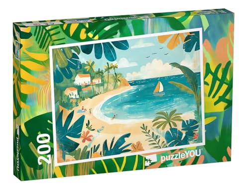 puzzleYOU: Puzzle 200 Teile „Strände der Sehnsucht“ – aus der Puzzle-Kollektion Kinderpuzzle puzzleYOU: Puzzle 200 Teile „Strände der Sehnsucht“ – aus der Puzzle-Kollektion Kinderpuzzle von puzzleYOU