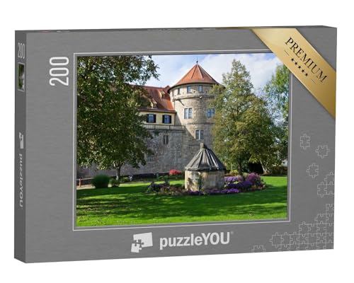 puzzleYOU: Puzzle 200 Teile „Tübingen, Altstadtansicht, Deutschland“ – aus der Puzzle-Kollektion Tübingen von puzzleYOU