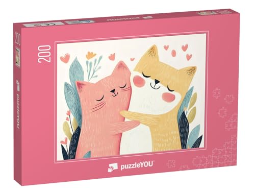puzzleYOU: Puzzle 200 Teile „Verliebt wie am ersten Tag“ von puzzleYOU