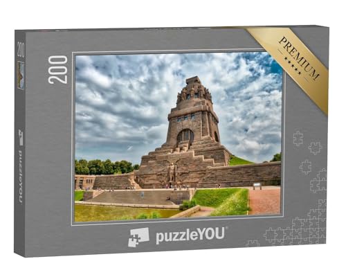 puzzleYOU: Puzzle 200 Teile „Völkerschlachtdenkmal, Leipzig, Deutschland.“ – aus der Puzzle-Kollektion Leipzig, Deutsche Städte von puzzleYOU