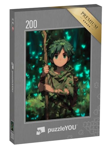 puzzleYOU: Puzzle 200 Teile „Wächter der Seelenlichter“ – aus der Puzzle-Kollektion Anime von puzzleYOU
