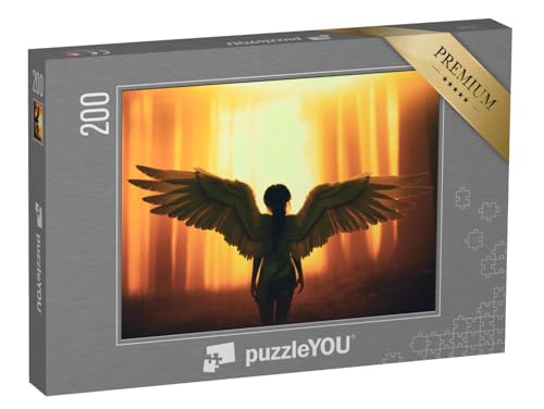 puzzleYOU: Puzzle 200 Teile „Wald-Engel, 3D-Illustration“ – aus der Puzzle-Kollektion Engel puzzleYOU: Puzzle 200 Teile „Wald-Engel, 3D-Illustration“ – aus der Puzzle-Kollektion Engel von puzzleYOU