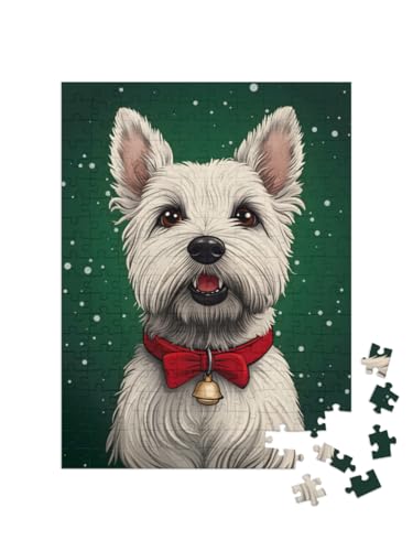puzzleYOU: Puzzle 200 Teile „Weihnachten mit Westie Charlie“ puzzleYOU: Puzzle 200 Teile „Weihnachten mit Westie Charlie“ von puzzleYOU