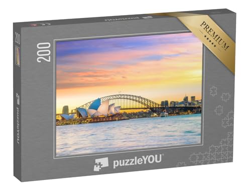 puzzleYOU: Puzzle 200 Teile „Weltberühmte Skyline von Sydney in Australien“ – aus der Puzzle-Kollektion Sydney, Australien, Städte Weltweit puzzleYOU: Puzzle 200 Teile „Weltberühmte Skyline von Sydney in Australien“ – aus der Puzzle-Kollektion Sydney, Australien, Städte Weltweit von puzzleYOU