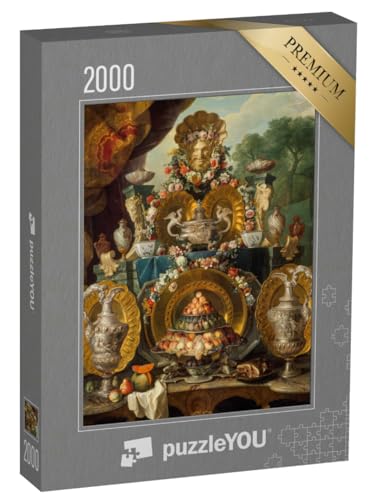 puzzleYOU: Puzzle 2000 Teile „Alexandre-François Desportes - Stilleben mit Silber“ puzzleYOU: Puzzle 2000 Teile „Alexandre-François Desportes - Stilleben mit Silber“ von puzzleYOU