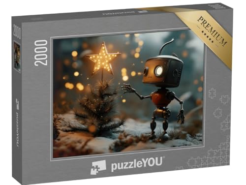 puzzleYOU: Puzzle 2000 Teile „Der kleine Roboter Jim und Sein Weihnachtswunder“ puzzleYOU: Puzzle 2000 Teile „Der kleine Roboter Jim und Sein Weihnachtswunder“ von puzzleYOU