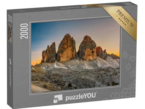 puzzleYOU: Puzzle 2000 Teile „Die DREI Zinnen im Sonnenuntergang, Trentino, Südtirol“ – aus der Puzzle-Kollektion Berge, Natur, Regionen, DREI Zinnen, Berge & Täler puzzleYOU: Puzzle 2000 Teile „Die DREI Zinnen im Sonnenuntergang, Trentino, Südtirol“ – aus der Puzzle-Kollektion Berge, Natur, Regionen, DREI Zinnen, Berge & Täler von puzzleYOU