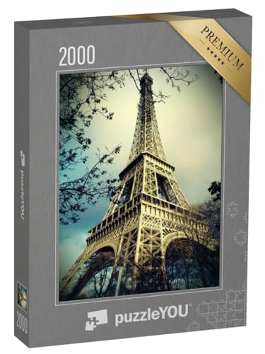 puzzleYOU: Puzzle 2000 Teile „Eiffelturm in Paris, Frankreich“ – aus der Puzzle-Kollektion Paris, Eiffelturm von puzzleYOU