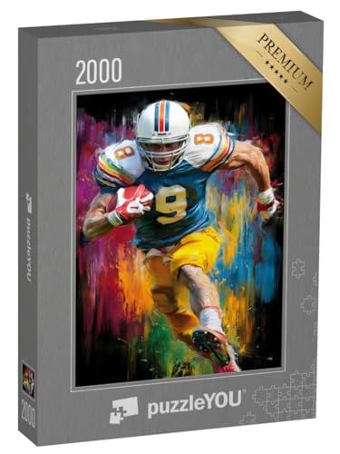 puzzleYOU: Puzzle 2000 Teile „Football Spieler im Angriff“ – aus der Puzzle-Kollektion Sport puzzleYOU: Puzzle 2000 Teile „Football Spieler im Angriff“ – aus der Puzzle-Kollektion Sport von puzzleYOU