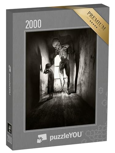 puzzleYOU: Puzzle 2000 Teile „Gothic-Szenerie: Mädchen und Monster“ – aus der Puzzle-Kollektion Gothik puzzleYOU: Puzzle 2000 Teile „Gothic-Szenerie: Mädchen und Monster“ – aus der Puzzle-Kollektion Gothik von puzzleYOU