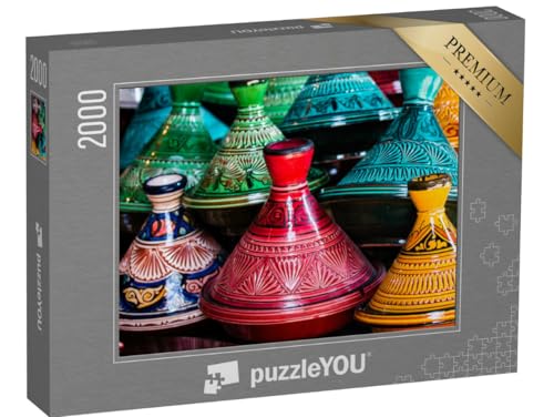 puzzleYOU: Puzzle 2000 Teile „Keramik-Tajine, Marokko“ – aus der Puzzle-Kollektion Marokko von puzzleYOU