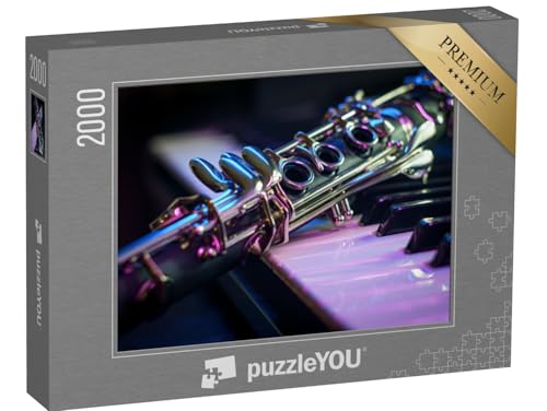 puzzleYOU: Puzzle 2000 Teile „Klarinette und E-Piano-Keyboard“ – aus der Puzzle-Kollektion Musik, Menschen puzzleYOU: Puzzle 2000 Teile „Klarinette und E-Piano-Keyboard“ – aus der Puzzle-Kollektion Musik, Menschen von puzzleYOU