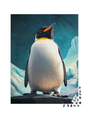 puzzleYOU: Puzzle 2000 Teile „Kleiner Pinguin am Tor zum Nordpol“ puzzleYOU: Puzzle 2000 Teile „Kleiner Pinguin am Tor zum Nordpol“ von puzzleYOU