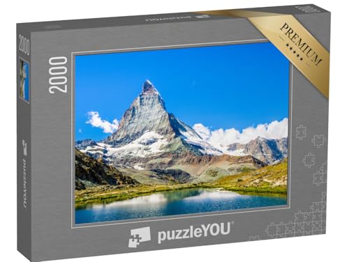 puzzleYOU: Puzzle 2000 Teile „Matterhorn“ – aus der Puzzle-Kollektion Matterhorn, Landschaft, Berge & Täler von puzzleYOU