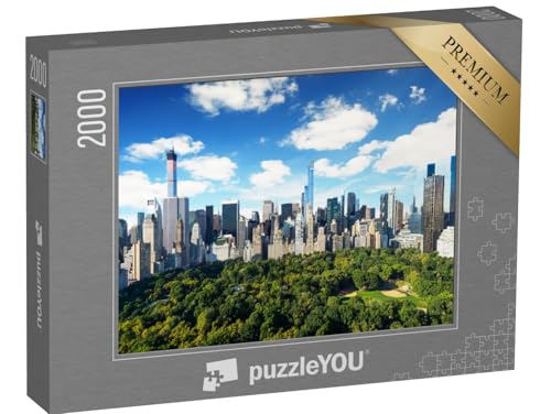puzzleYOU: Puzzle 2000 Teile „New York City und Central Park“ – aus der Puzzle-Kollektion USA, Amerika von puzzleYOU
