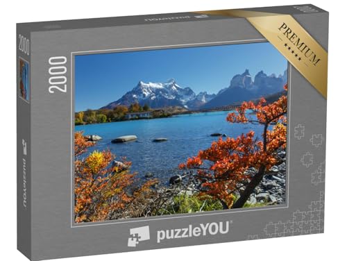 puzzleYOU: Puzzle 2000 Teile „Torres del Paine National Park, Patagonien, Chile“ – aus der Puzzle-Kollektion Südamerika von puzzleYOU