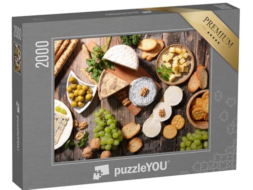 puzzleYOU: Puzzle 2000 Teile „gemischter Käse“ – aus der Puzzle-Kollektion Küche, Essen und Trinken puzzleYOU: Puzzle 2000 Teile „gemischter Käse“ – aus der Puzzle-Kollektion Küche, Essen und Trinken von puzzleYOU