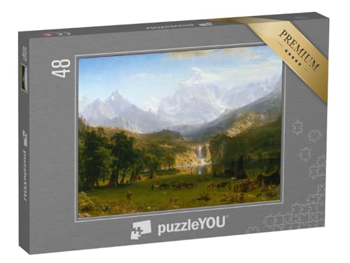 puzzleYOU: Puzzle 48 Teile „Albert Bierstadt - Die Rocky Mountains, Lander's Peak“ puzzleYOU: Puzzle 48 Teile „Albert Bierstadt - Die Rocky Mountains, Lander's Peak“ von puzzleYOU