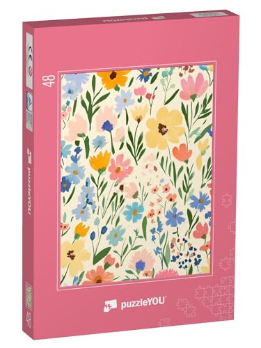 puzzleYOU: Puzzle 48 Teile „Blumenmeer“ – aus der Puzzle-Kollektion Blumen puzzleYOU: Puzzle 48 Teile „Blumenmeer“ – aus der Puzzle-Kollektion Blumen von puzzleYOU