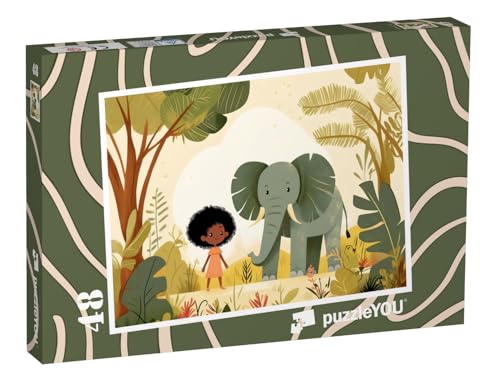 puzzleYOU: Puzzle 48 Teile „Der kleine Elefant“ puzzleYOU: Puzzle 48 Teile „Der kleine Elefant“ von puzzleYOU