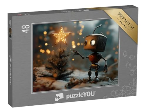 puzzleYOU: Puzzle 48 Teile „Der kleine Roboter Jim und Sein Weihnachtswunder“ puzzleYOU: Puzzle 48 Teile „Der kleine Roboter Jim und Sein Weihnachtswunder“ von puzzleYOU