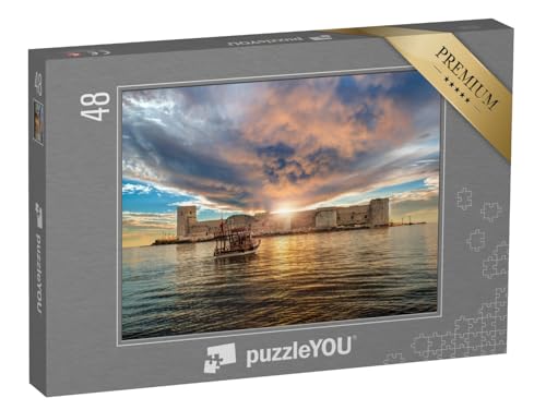 puzzleYOU: Puzzle 48 Teile „Die Burg des Mädchens – Kiz Kalesi in Mersin“ – aus der Puzzle-Kollektion Türkei puzzleYOU: Puzzle 48 Teile „Die Burg des Mädchens – Kiz Kalesi in Mersin“ – aus der Puzzle-Kollektion Türkei von puzzleYOU