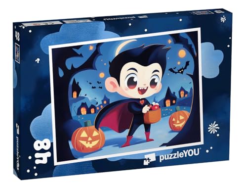 puzzleYOU: Puzzle 48 Teile „EIN Halloween voller Magie“ – aus der Puzzle-Kollektion Kinderpuzzle puzzleYOU: Puzzle 48 Teile „EIN Halloween voller Magie“ – aus der Puzzle-Kollektion Kinderpuzzle von puzzleYOU