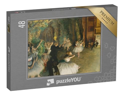 puzzleYOU: Puzzle 48 Teile „Edgar Degas - Die Probe des Balletts auf der Bühne“ puzzleYOU: Puzzle 48 Teile „Edgar Degas - Die Probe des Balletts auf der Bühne“ von puzzleYOU