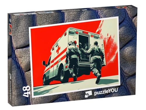 puzzleYOU: Puzzle 48 Teile „Einsatzbereit“ – aus der Puzzle-Kollektion Kinderpuzzle puzzleYOU: Puzzle 48 Teile „Einsatzbereit“ – aus der Puzzle-Kollektion Kinderpuzzle von puzzleYOU