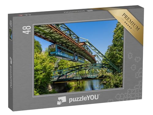 puzzleYOU: Puzzle 48 Teile „Einzigartige Schwebebahn in Wuppertal“ – aus der Puzzle-Kollektion Wuppertal puzzleYOU: Puzzle 48 Teile „Einzigartige Schwebebahn in Wuppertal“ – aus der Puzzle-Kollektion Wuppertal von puzzleYOU