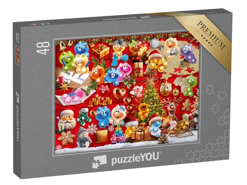 puzzleYOU: Puzzle 48 Teile „Gelini Weihnachtszauber“ – aus der Puzzle-Kollektion Weihnachten puzzleYOU: Puzzle 48 Teile „Gelini Weihnachtszauber“ – aus der Puzzle-Kollektion Weihnachten von puzzleYOU