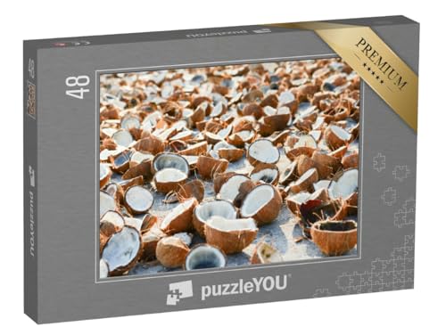 puzzleYOU: Puzzle 48 Teile „Geöffnete Kokosnüsse“ – aus der Puzzle-Kollektion Impossible Puzzle puzzleYOU: Puzzle 48 Teile „Geöffnete Kokosnüsse“ – aus der Puzzle-Kollektion Impossible Puzzle von puzzleYOU