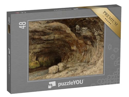 puzzleYOU: Puzzle 48 Teile „Gustave Courbet - Grotte von Sarrazine bei Nans-Sous-Sainte-Anne“ puzzleYOU: Puzzle 48 Teile „Gustave Courbet - Grotte von Sarrazine bei Nans-Sous-Sainte-Anne“ von puzzleYOU