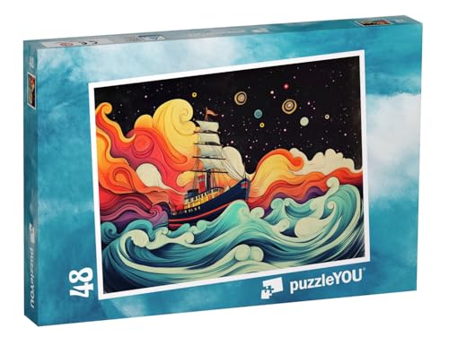 puzzleYOU: Puzzle 48 Teile „Im magischen Wellenmeer“ – aus der Puzzle-Kollektion Kinderpuzzle puzzleYOU: Puzzle 48 Teile „Im magischen Wellenmeer“ – aus der Puzzle-Kollektion Kinderpuzzle von puzzleYOU