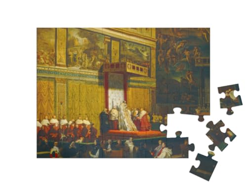 puzzleYOU: Puzzle 48 Teile „Jean-Auguste-Dominique Ingres - Papst Pius VII. in der Sixtinischen Kapelle“ puzzleYOU: Puzzle 48 Teile „Jean-Auguste-Dominique Ingres - Papst Pius VII. in der Sixtinischen Kapelle“ von puzzleYOU