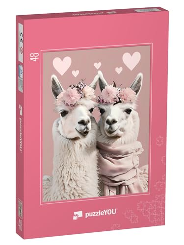 puzzleYOU: Puzzle 48 Teile „Lama Love: Die Reise der Liebe“ puzzleYOU: Puzzle 48 Teile „Lama Love: Die Reise der Liebe“ von puzzleYOU