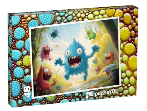 puzzleYOU: Puzzle 48 Teile „Monster Fangenspielen im Park“ puzzleYOU: Puzzle 48 Teile „Monster Fangenspielen im Park“ von puzzleYOU