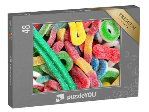 puzzleYOU: Puzzle 48 Teile „Saure Gummibären in großer Auswahl“ puzzleYOU: Puzzle 48 Teile „Saure Gummibären in großer Auswahl“ von puzzleYOU