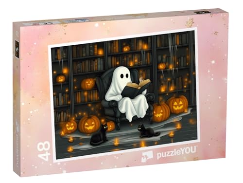 puzzleYOU: Puzzle 48 Teile „Spukgeschichten für kleine Gespenster“ – aus der Puzzle-Kollektion Kinderpuzzle von puzzleYOU
