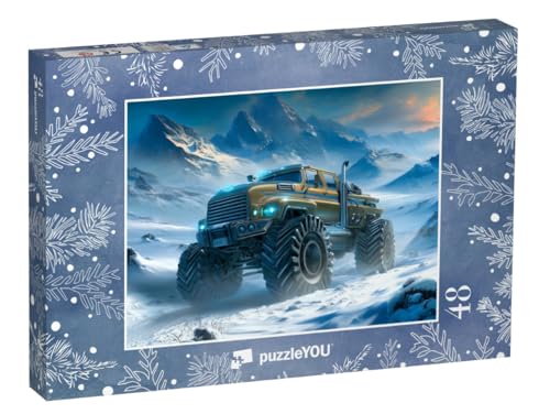 puzzleYOU: Puzzle 48 Teile „Sturmjäger Monstertruck“ puzzleYOU: Puzzle 48 Teile „Sturmjäger Monstertruck“ von puzzleYOU