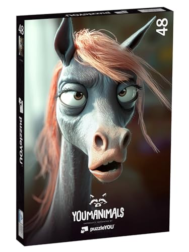 puzzleYOU: Puzzle 48 Teile „YOUMANIMALS: Mandy“ von puzzleYOU