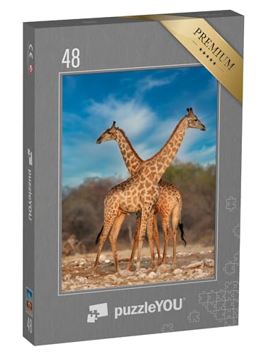 puzzleYOU: Puzzle 48 Teile „Zwei Giraffen“ – aus der Puzzle-Kollektion Safari, Giraffen, Tiere in Savanne & Wüste puzzleYOU: Puzzle 48 Teile „Zwei Giraffen“ – aus der Puzzle-Kollektion Safari, Giraffen, Tiere in Savanne & Wüste von puzzleYOU