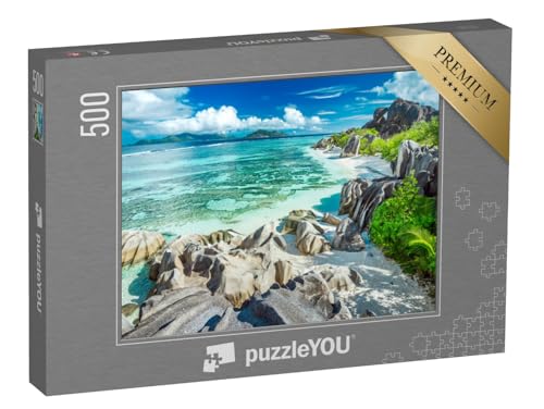 puzzleYOU: Puzzle 500 Teile „ANSE Source D'Argent - Der schönste Strand der Seychellen“ – aus der Puzzle-Kollektion Seychellen puzzleYOU: Puzzle 500 Teile „ANSE Source D'Argent - Der schönste Strand der Seychellen“ – aus der Puzzle-Kollektion Seychellen von puzzleYOU