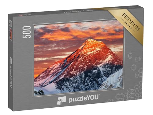 puzzleYOU: Puzzle 500 Teile „Abend am Mount Everest, Nepal“ – aus der Puzzle-Kollektion Berge, Everest puzzleYOU: Puzzle 500 Teile „Abend am Mount Everest, Nepal“ – aus der Puzzle-Kollektion Berge, Everest von puzzleYOU